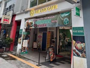shop front  at The Link Cafe in Kuala Lumpur
