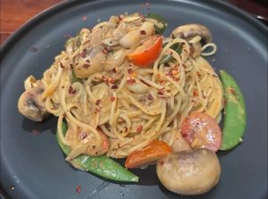 咖喱奶油意面  at The Link Cafe in Kuala Lumpur