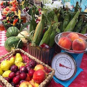Spread at Kiki's Peak Produce in Alma