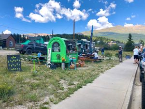 Alma fun! Kiki’s Peak Produce sits next to Otto’s Food Cart in Alma at Kiki's Peak Produce in Alma
