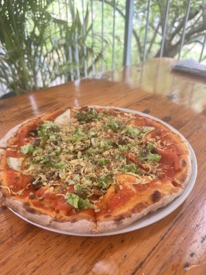   at Cafe Europa in Liberia