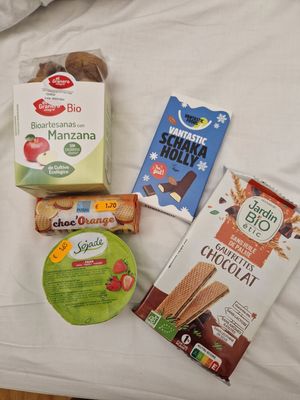 My shopping in Planeta Vegano at Planeta Vegano in Madrid
