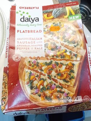 Delicious pizza at Planeta Vegano in Madrid