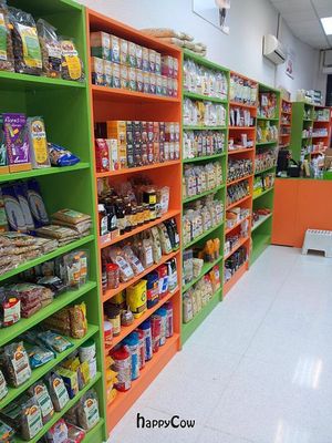 Vegan Supermarket at Planeta Vegano in Madrid
