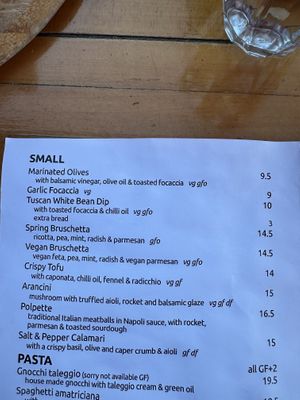 All entrees are vegan  #Veganuary at Shedshaker Brewing Company in Castlemaine