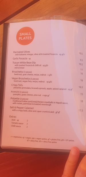 Menu p1 at Shedshaker Brewing Company in Castlemaine