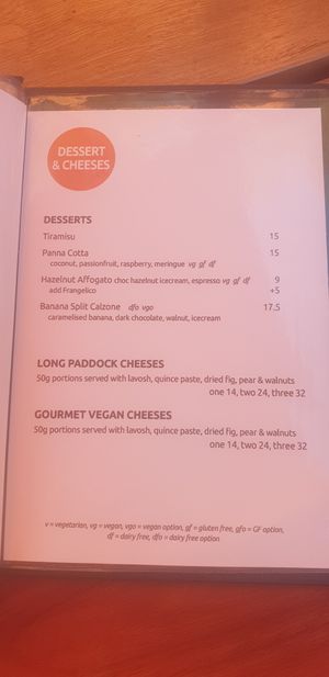 Menu P4 at Shedshaker Brewing Company in Castlemaine