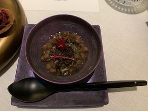 Vegan course Amuse Bouche at FARO in Tokyo