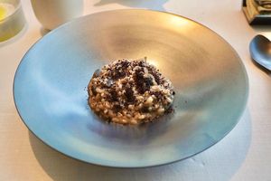 Black Risotto at FARO in Tokyo