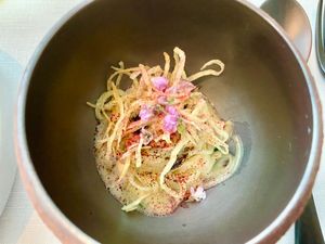 Potatoes Spaghetti at FARO in Tokyo