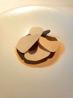 Vegan tiramisu at FARO in Tokyo