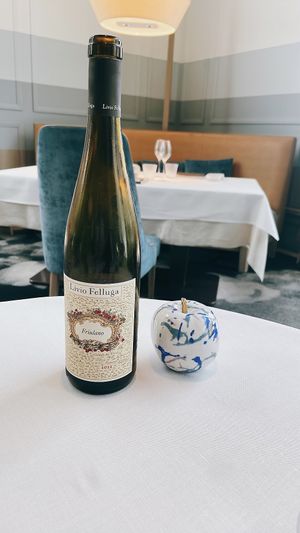 White wine  at FARO in Tokyo