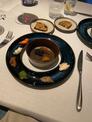 Vegan cheese at FARO in Tokyo