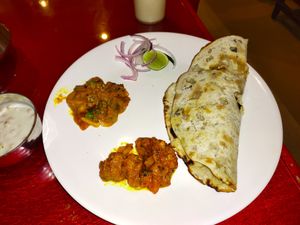 Served Food at Parivar Restaurant in Gangtok