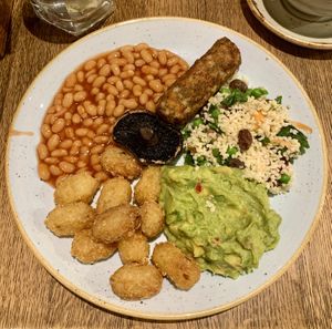 Vegan breakfast   at ABZ - The Distilling House in Aberdeen