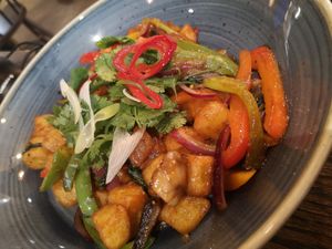 Breakfast plate on first menu at ABZ - The Distilling House in Aberdeen