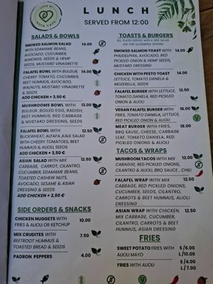 Menu Lunch at Love by Noya in Estepona