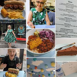 Vegan meatball sub and buddha bowl at Sin Carne Cantina in Matlock