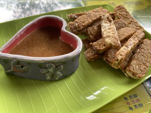   at Buddha Cafe in Samosir