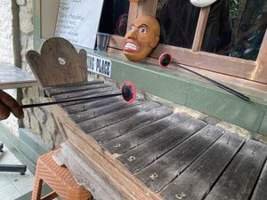   at Buddha Cafe in Samosir