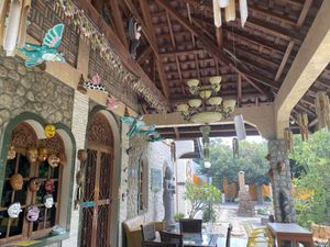   at Buddha Cafe in Samosir