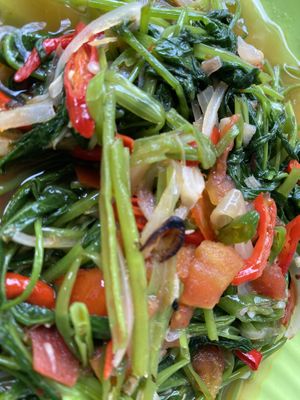   at Buddha Cafe in Samosir