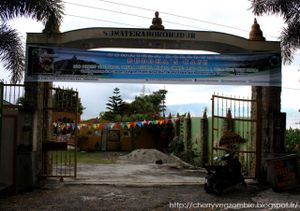 vegan restaurant at Buddha Cafe in Samosir