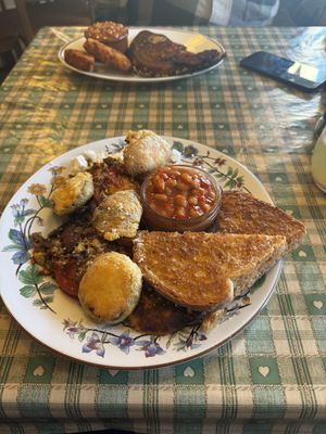 Vegan breakfast!  at Katie's Homemade Kitchen in Marsden