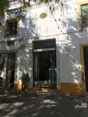 The entrance  at Do Largo in Evora