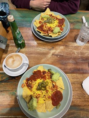 Nachos were spicy and tasty   at Lemon Grove Cafe in Tavistock