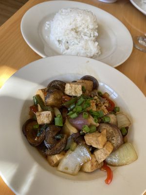 Eggplant dish  at Nine in Philadelphia