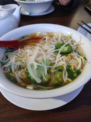 Best vegan pho I have had in YEARS! I will definitely drive the hour to return here. Amazing service , attentive  #Veganuary at Le's Kitchen in Danbury