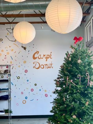 Oliboli Donuts - cute indoor space  at Oliboli Donuts in Tustin