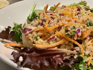 Quinoa salad (no feta) at Zoës Kitchen in Mount Pleasant