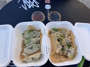 Food at Dim Sum Spot - Letná in Prague