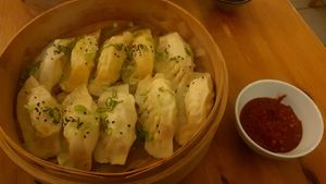 Jiaozi at Dim Sum Spot - Letná in Prague