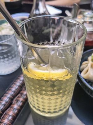 Jasmine tea at Dim Sum Spot - Letná in Prague