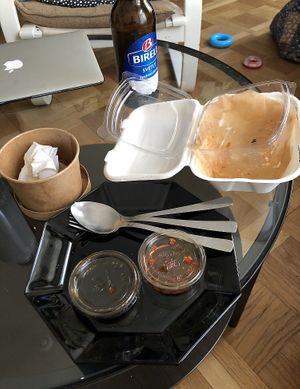 Well, it was so delicious that we finished the food before taking the photo of it. Loooool at Dim Sum Spot - Letná in Prague