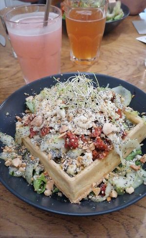 La gaufre salée 💚 at Millefolium in Pau
