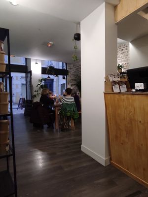 Inside at Millefolium in Pau