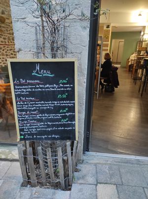 Menu at Millefolium in Pau