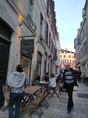 Entrance at Millefolium in Pau