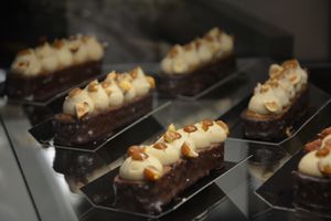 Pure hazelnut praline at Millefolium in Pau