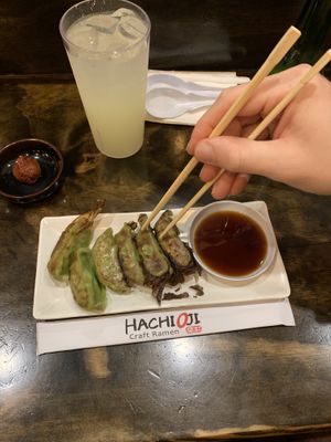 Vegan Gyoza  at Hachioji Ramen in Los Angeles
