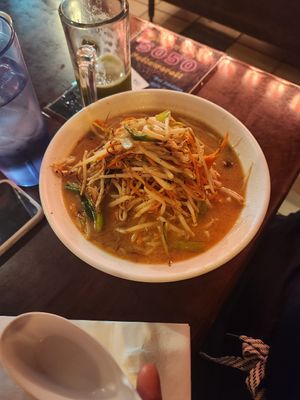 Vegan Ramen (not spicy one) at Hachioji Ramen in Los Angeles
