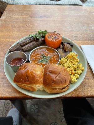 The food!  at Dishoom in East London