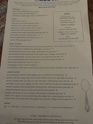   at Kubeh in New York City