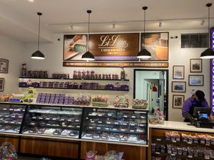 Counter at Li-Lac Chocolates - Greenwich Ave in New York City