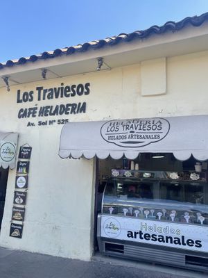 Store front   at Los Traviesos Café Heladería in Cusco