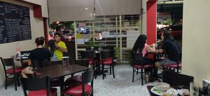 Inside at Vegetariano Dalia's Restaurante in Guadalajara